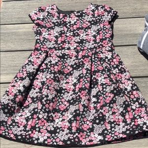 Janie & Jack Pink and White Flower Dress!